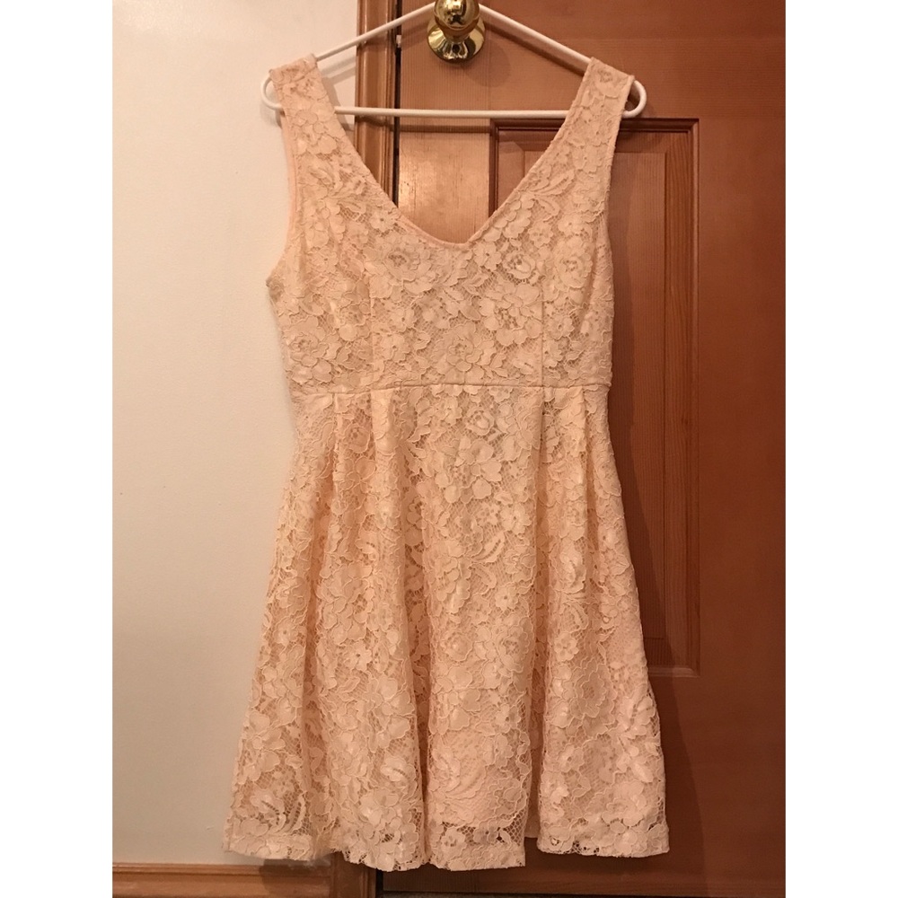 Light Pink Lacey Dress